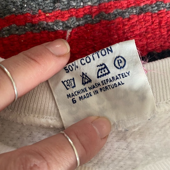 VTG Blues London Oxford University Crewneck Pullover Sweater! Medium. 80’s. - Picture 13 of 13